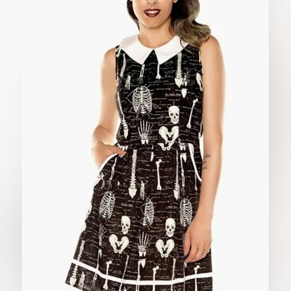 Folter Modcloth skeleton dress - Picture 1 of 6